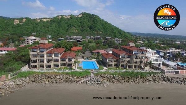 Ensenada del Pacifico beachfront condo for rent in Ecuador