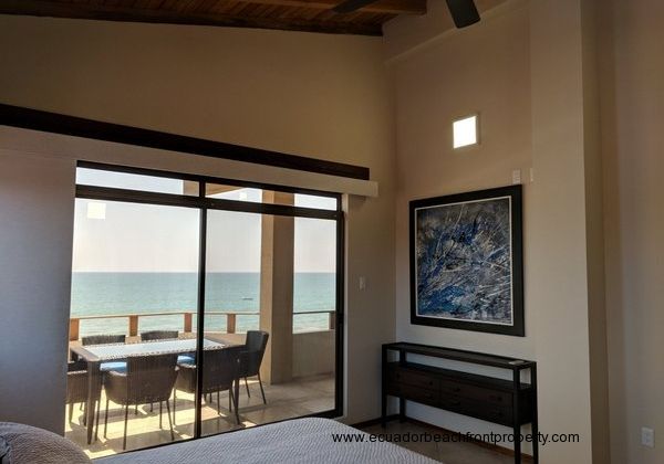 Master bedroom has ocean views
