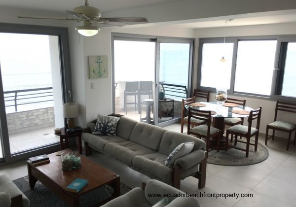 Ecuador Beachfront Condo For Sale