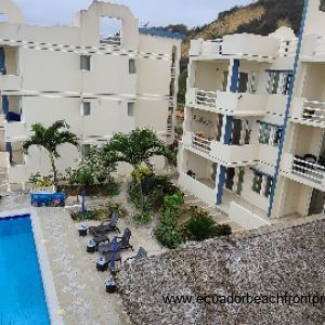 Three buildings make up the Playa Azul condo complex (15 units total)