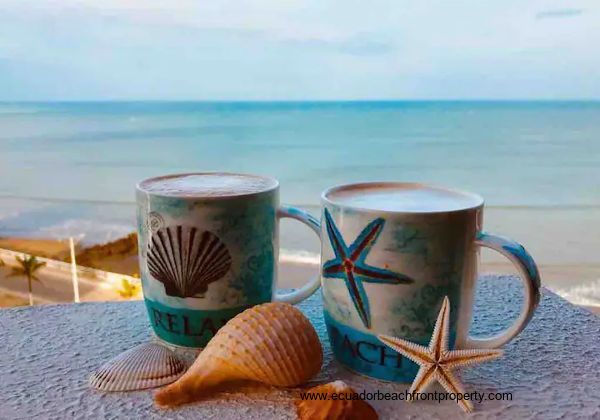enjoy your coffee with a view