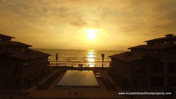 condo on the beach in Ecuador