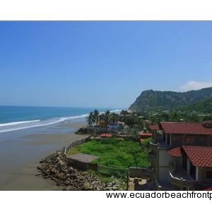 Low tide enables you to walk on the beach to the north or south for miles