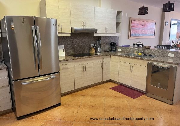 well-equipped kitchen