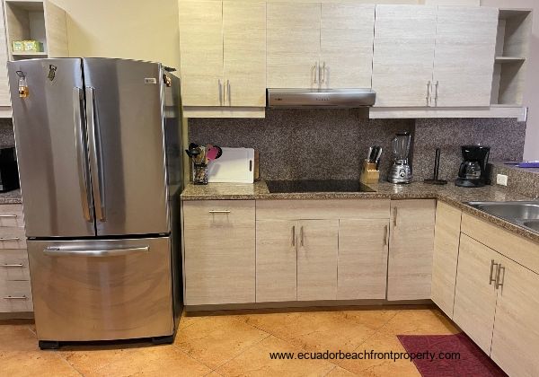 well-equipped kitchen