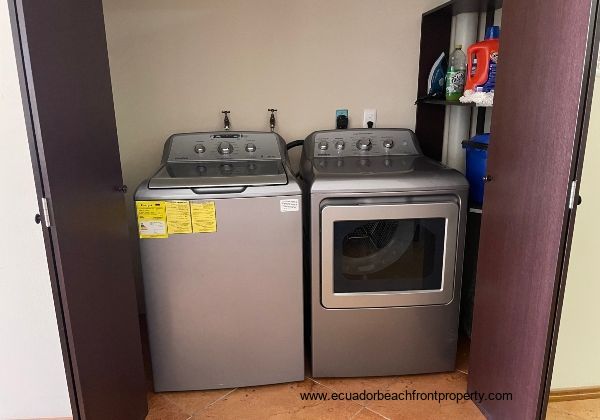 washer and dryer
