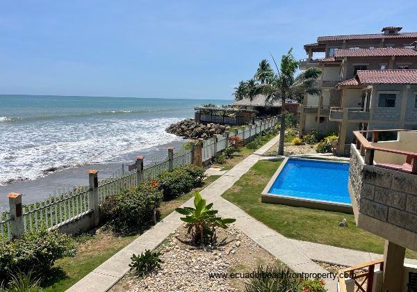 ocean and pool views