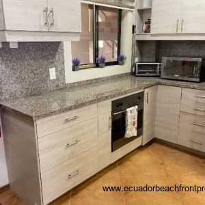 well-equipped kitchen