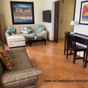 tv nook and desk space