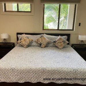 main bedroom with king bed