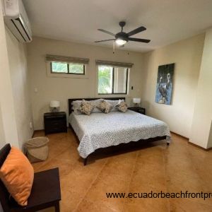 main bedroom with king bed