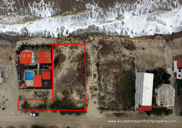 beachfront land for sale in Crucita Ecuador