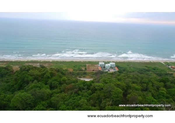 Stunning beachfront land for sale in Canoa