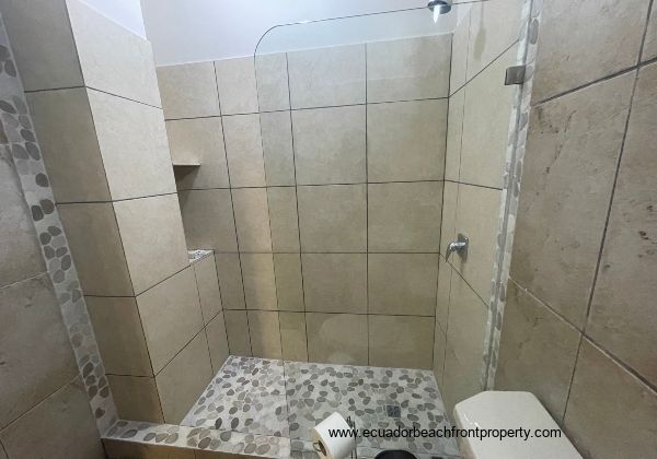 Bathroom with walk-in shower