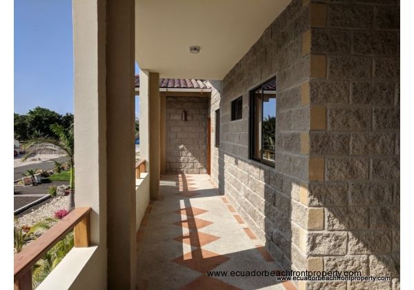 Corridor leading to the 2nd floor condo for rent