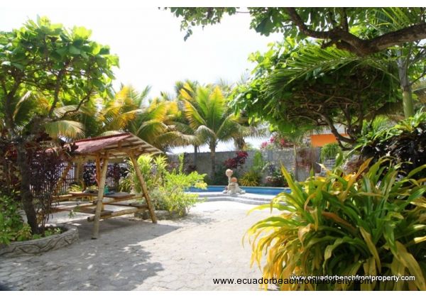 Tropical oasis on the water in Ecuador