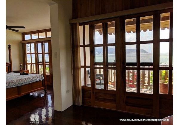 Waterfront home for sale in Ecuador