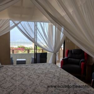 Master bedroom has ocean views