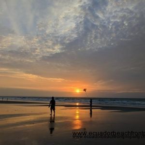 Low tide offers miles of walking, jogging, bike riding