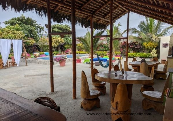 Beachfront hotel for sale in Ecuador