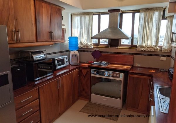 Well-equipped kitchen 