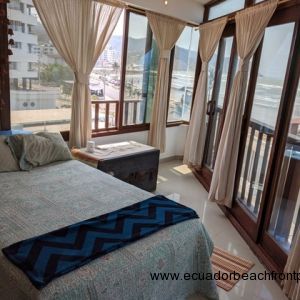 Bedroom overlooking the ocean