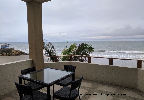 oceanfront balcony