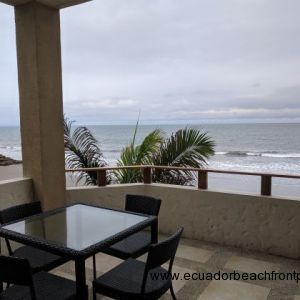 oceanfront balcony