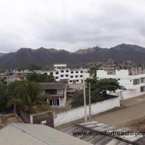 From the roof top terrace you have a 360 degree view all around, even the mountains in the distance. 