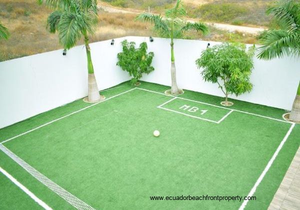 Outdoor play area