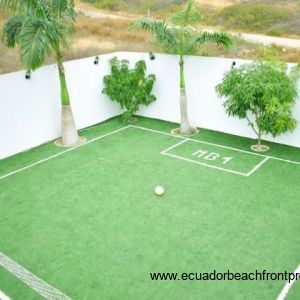 Outdoor play area