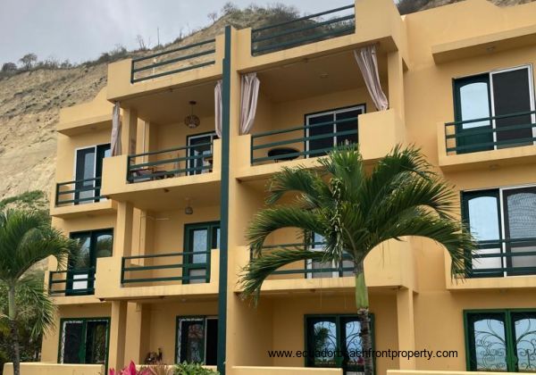 Ecuador beachfront condo for sale