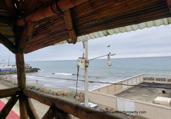 view from bamboo structure