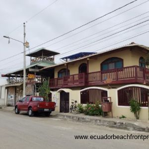 front of properties