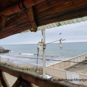 view from bamboo structure