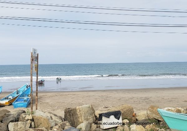 Beach view from terrace