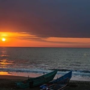 sunset from terrace