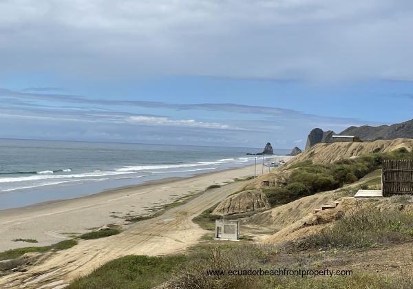 View towards San Lorenzo beach