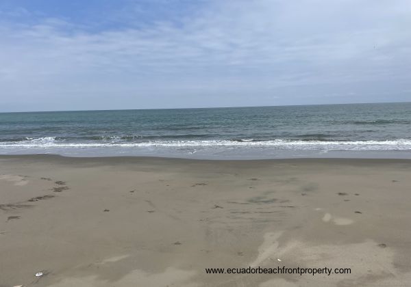 beach less than a 1 minute's walk