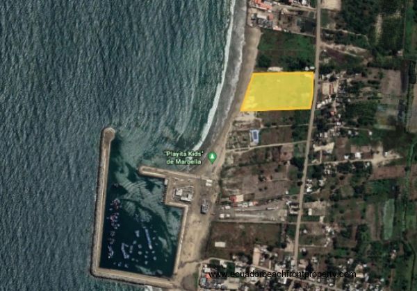 Crucita 4.4 Acre Beachfront Parcel