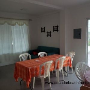 dining and living area