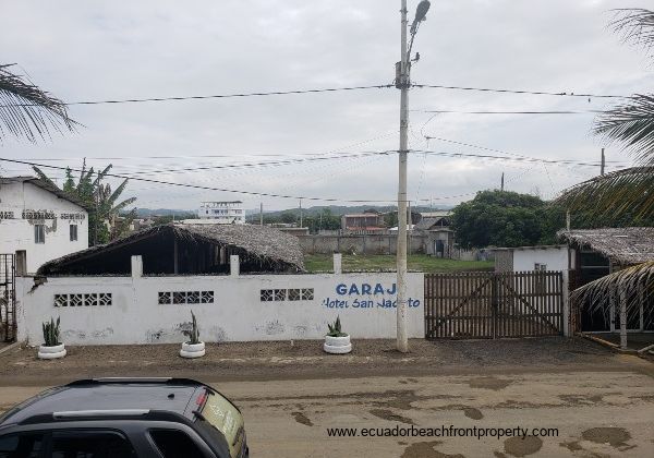 0.3 acre empty lot used for parking