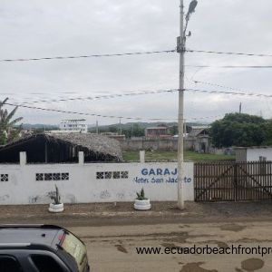 0.3 acre empty lot used for parking