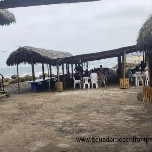 large oceanfront patio