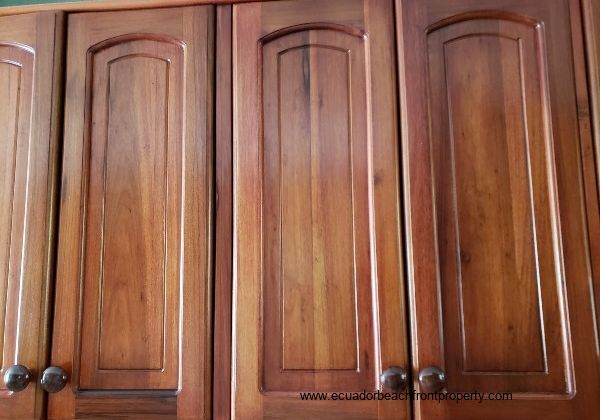 hardwood cabinetry