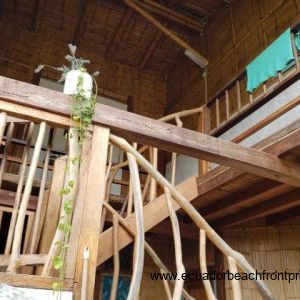 bamboo walls and ceiling