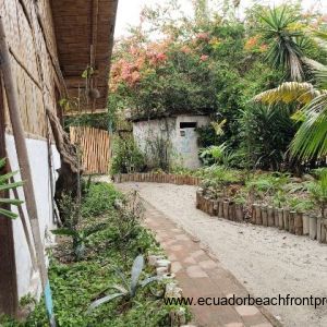 brick walkways and landscaping