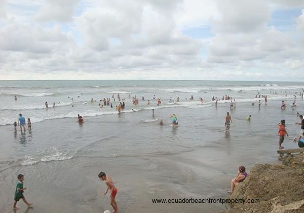 beach during a national holiday