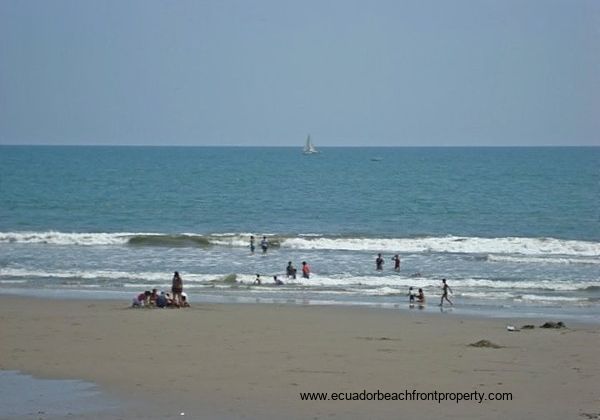 beach in front