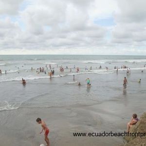 beach during a national holiday